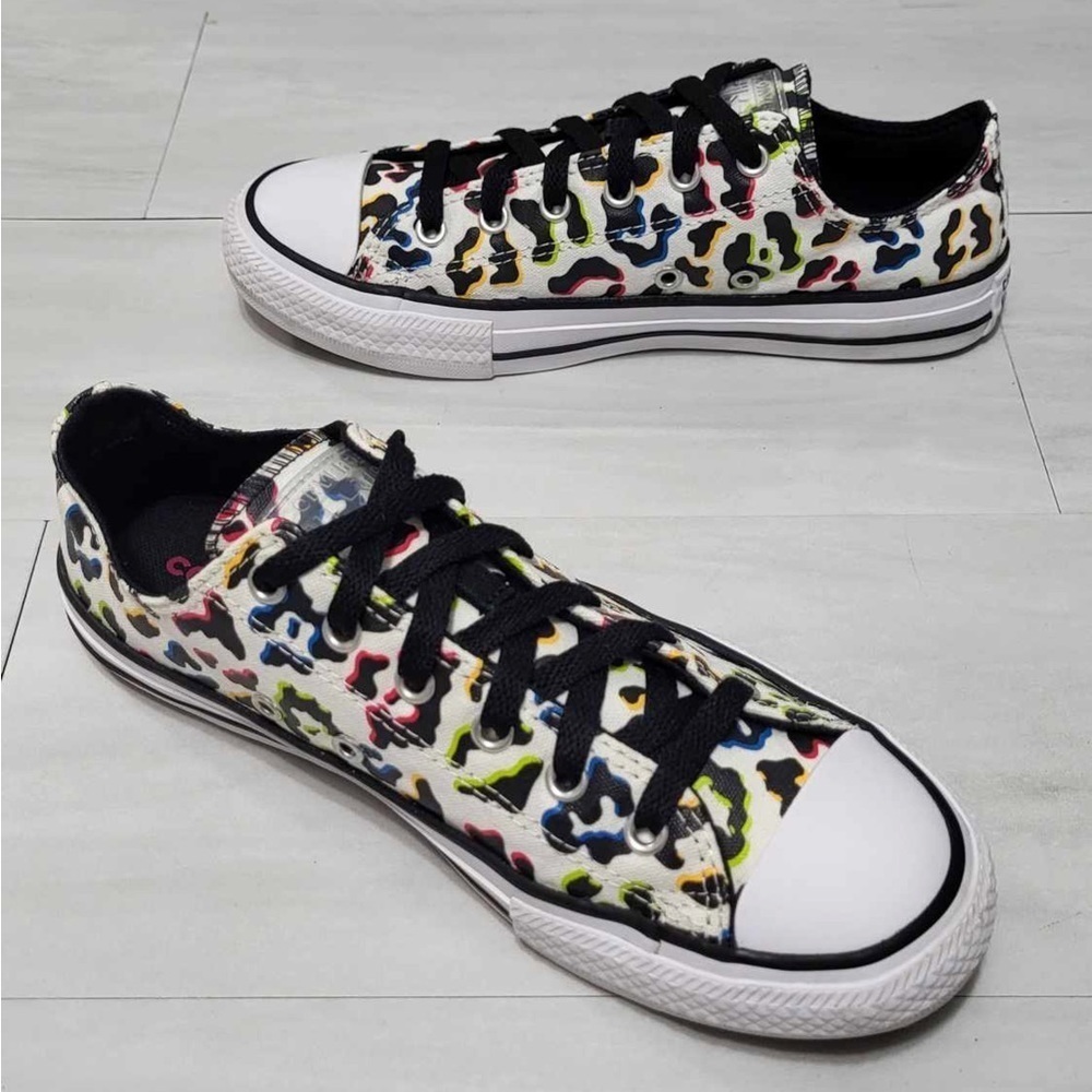 Converse All Stars Leopard Print Lows - Picture 12 of 12